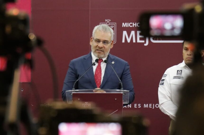 Michoacán, cuarto estado que más invierte en seguridad: Ramírez Bedolla. whatsapp image 2026 08 17 at 10.17.22 2 1160x700